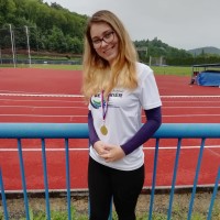 Terezka závodí s Atletikou Bez Bariér