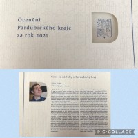 Adam dostal cenu Za zásluhy o Pardubický kraj