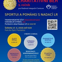 SPORTUJ A POMÁHEJ S NADACÍ LR - REGISTRACE SPUŠTĚNA
