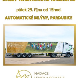 SLAVNOSTNÍ KŘEST KAMIONU NADACE LR